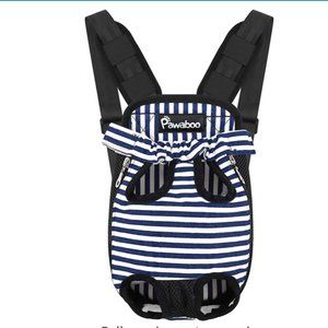 Pawaboo Pet Carrier Backpack, Adjustable Carrier - Size Small